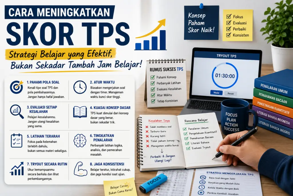 cara meningkatkan skor TPS
