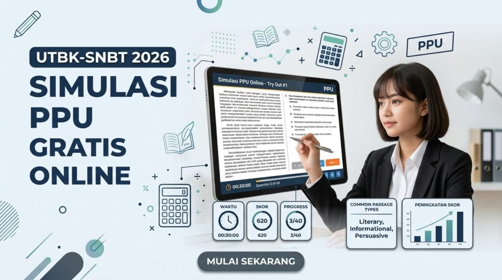 Simulasi PPU UTBK 2026 Gratis Online